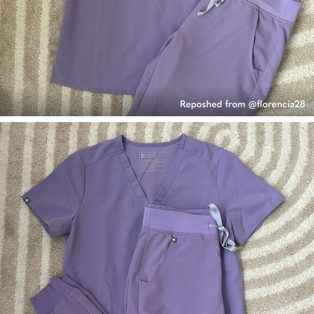 Figs Purple Zamora Joggers XS ONLY